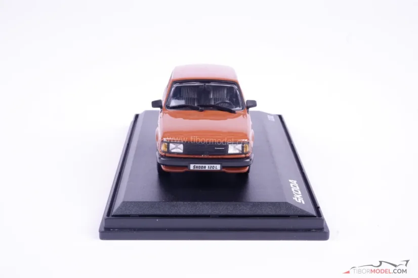 Škoda 120L (1984), skořicová hnědá, 1:43 Abrex