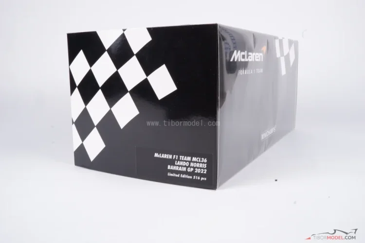 McLaren MCL36 - Lando Norris (2022), Bahrajn, 1:18 Minichamps