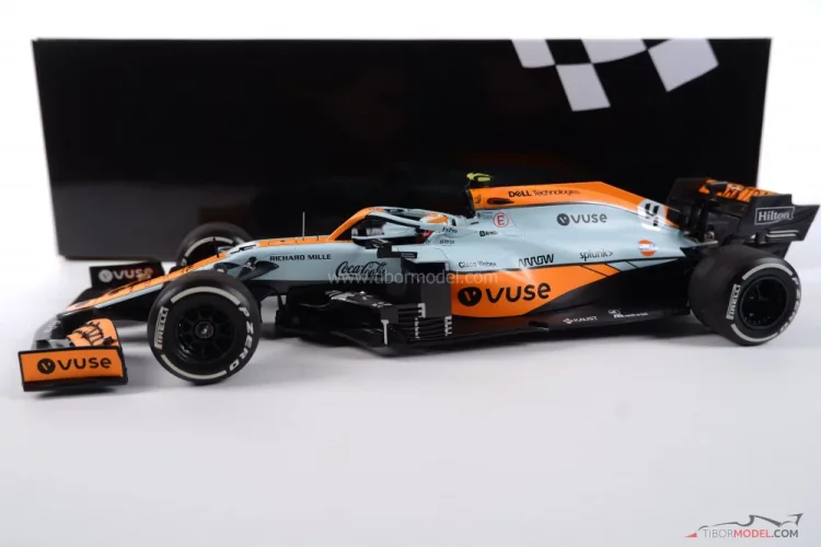 MINICHAMPS 1/18 マクラーレン MCL35M モナコ2021 McLaren MCL35M - 2021 Monaco Grand Prix – Amalgam Collection