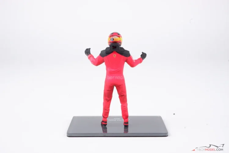 Figure Carlos Sainz 2023, Singapore GP, Ferrari, 1:18