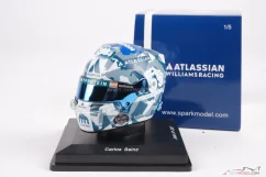 Carlos Sainz 2025 Brit Nagydíj mini sisak, Williams, 1:5 Spark