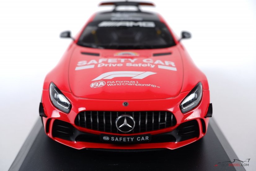 Safety Car Mercedes-Benz AMG GT-R červený (2020), 1:18 Minichamps
