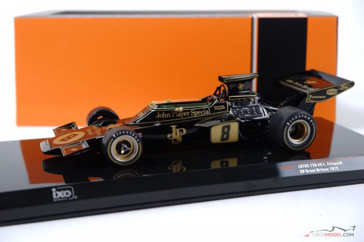 Lotus 72D - E. Fittipaldi (1972), World Champion, 1:24 Ixo