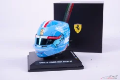 Charles Leclerc 2024 Miami Nagydíj mini sisak, Ferrari, 1:5 Looksmart