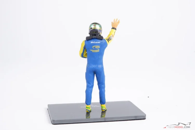 Lando Norris 2024 pilóta figura, Monacoi Nagydíj, McLaren, 1:18