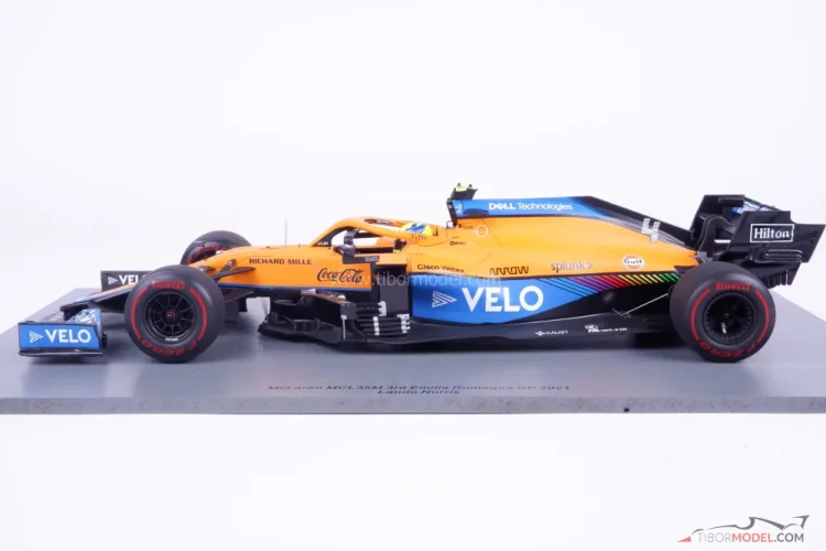 McLaren MCL35M - Lando Norris (2021), 3. místo Emilia Romagna, 1:18 Spark