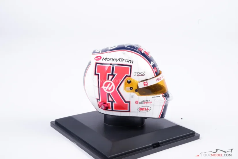 Kevin Magnussen, VC Miami 2023, Haas přilba, 1:5 Spark