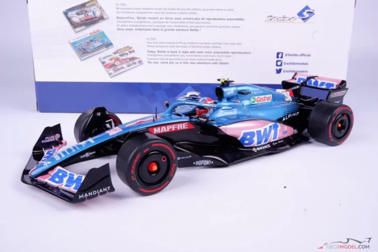 Alpine A522 - Esteban Ocon (2022), VC Austrálie, 1:18 Solido