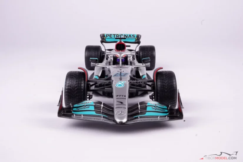 Mercedes W13 - George Russell (2022), Monaco GP, 1:18 Minichamps