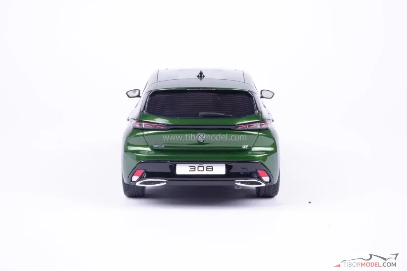 Peugeot 308 GT (2022) zelený, 1:18 Ottomobile