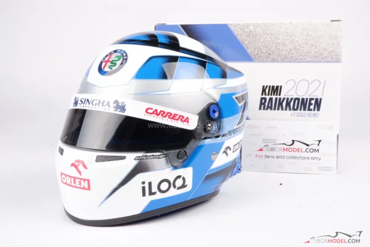 Kimi Raikkonen 2021 Alfa Romeo prilba, Posledné preteky, 1:2 Bell