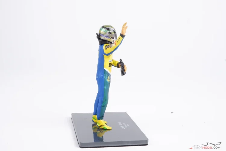 Lando Norris 2024 pilóta figura, Monacoi Nagydíj, McLaren, 1:18