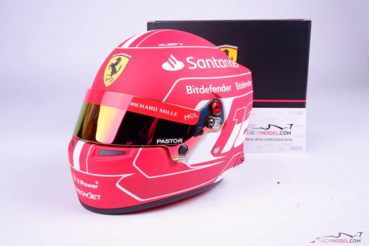 Charles Leclerc 2023 Ferrari prilba, 1:2 Bell