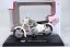 Jawa 350 Kyvacka Automatic fehér (1966), 1:18 Abrex