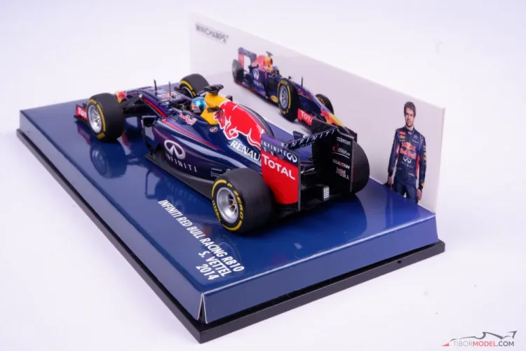 Red Bull RB10 - Sebastian Vettel (2014), 1:43 Minichamps