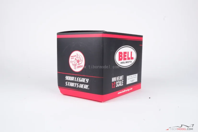 Alex Albon 2025 Williams mini helmet, 1:2 Bell