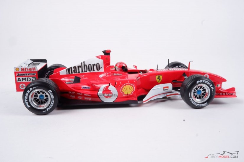 Model car Ferrari F2004 Schumacher Monza 1:18 | Tibormodel.com