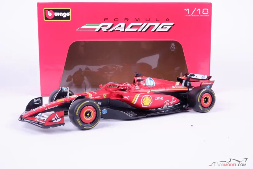 Ferrari SF-24 - Charles Leclerc (2024), 1:18 Bburago