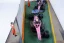 Diorama Alpine A523 - Gasly & Ocon crash 2023 Australia, 1:18