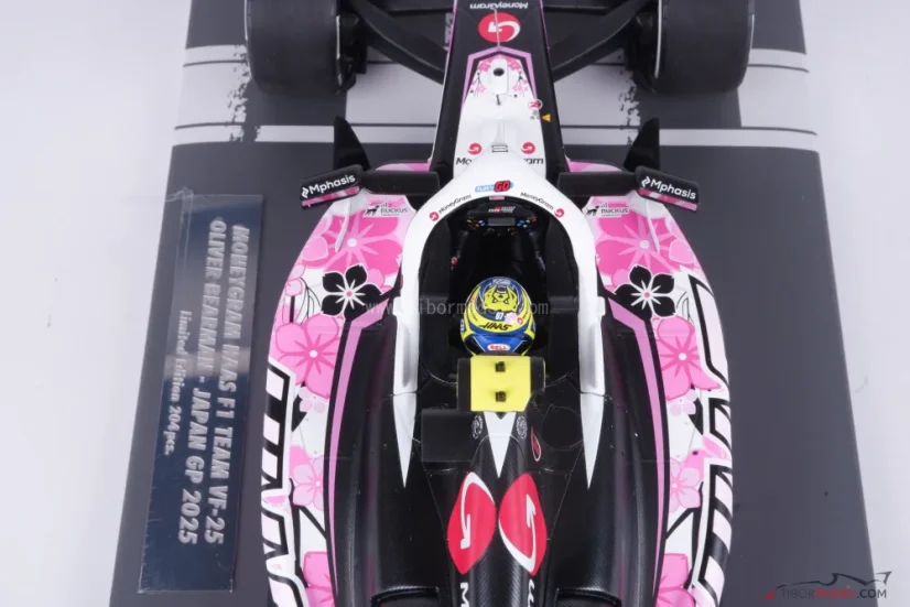 Haas VF-25 - Oliver Bearman (2025), Japanese GP, 1:18 Minichamps