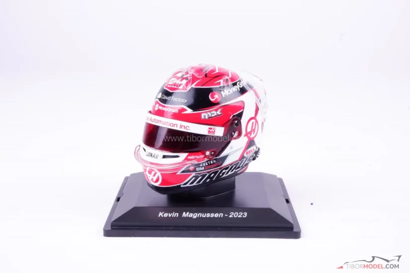 Kevin Magnussen 2023, Haas přilba, 1:5 Spark