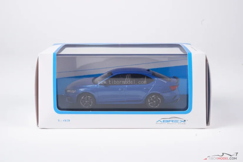 Skoda Octavia IV RS race kék, 1:43 Abrex