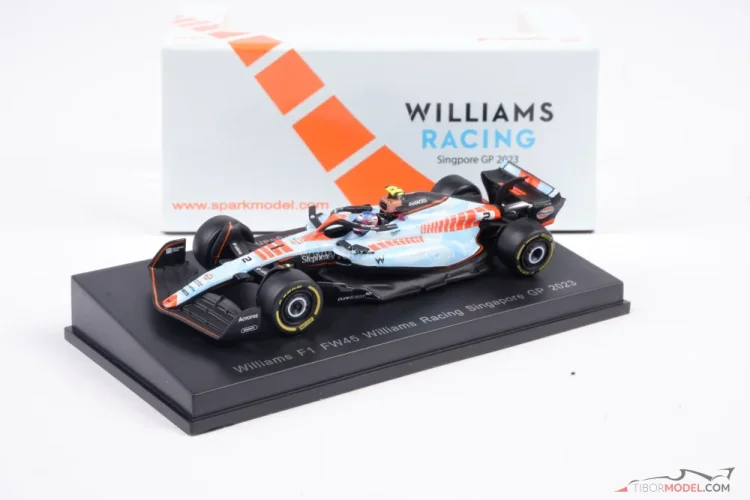 Williams FW45 - Logan Sargeant (2023), Singapore, 1:64 Spark