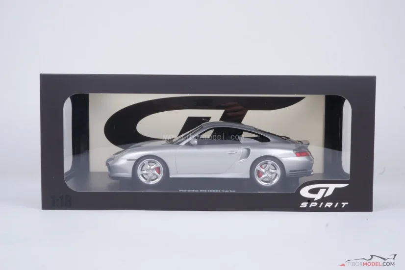 Porsche 911 [996.2] Turbo (2001) silver, 1:18 GT Spirit