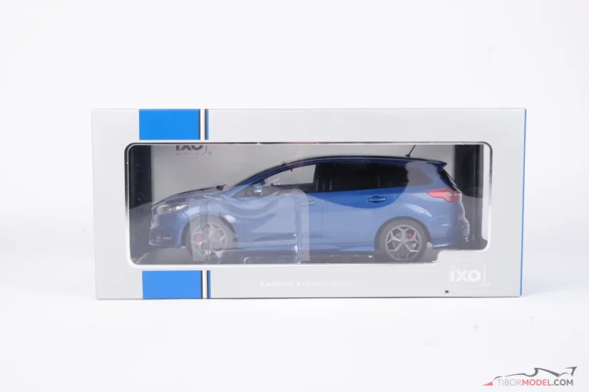 Ford Focus ST Turnier (2014) modrý, 1:18 Ixo
