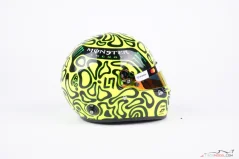 Lando Norris 2025 McLaren mini přilba, 1:2 Bell Lando Norris 2025 McLaren mini přilba, 1:2 Bell