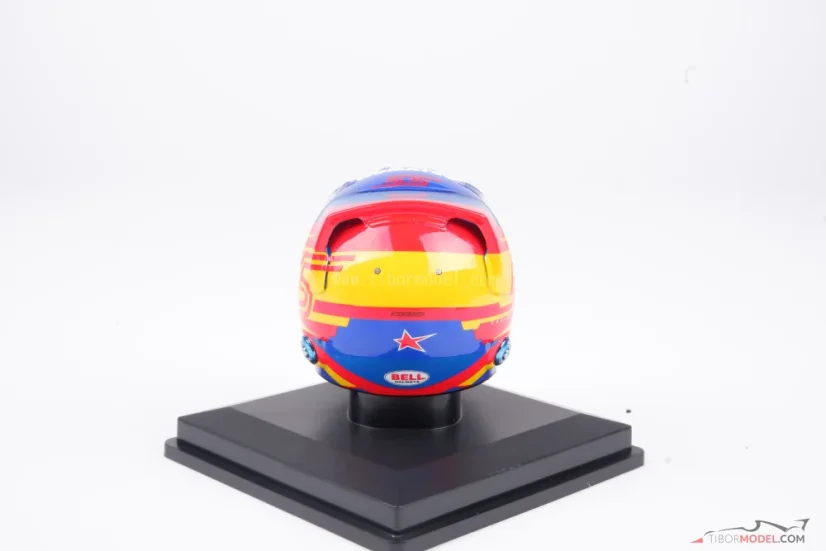 Carlos Sainz 2025 mini helmet, Williams, 1:5 Spark