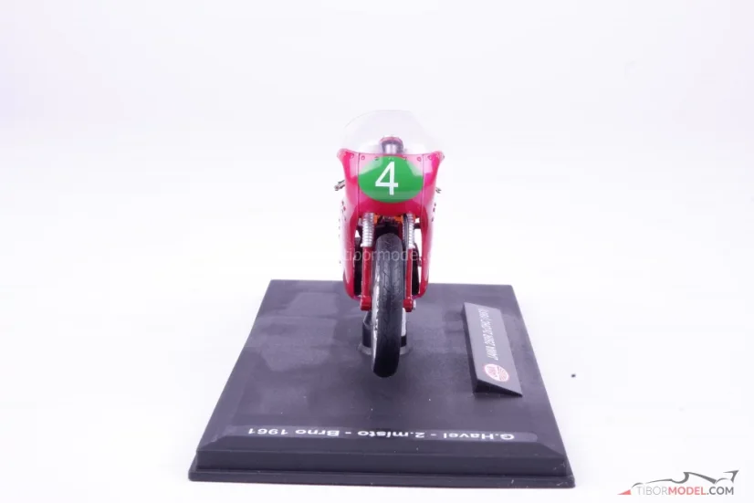 Jawa 250R 2x OHC (1961) tmavočervená, 1:18 Abrex