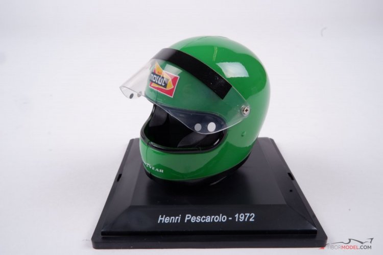 Henri Pescarolo 1972 Williams helmet, 1:5 Spark