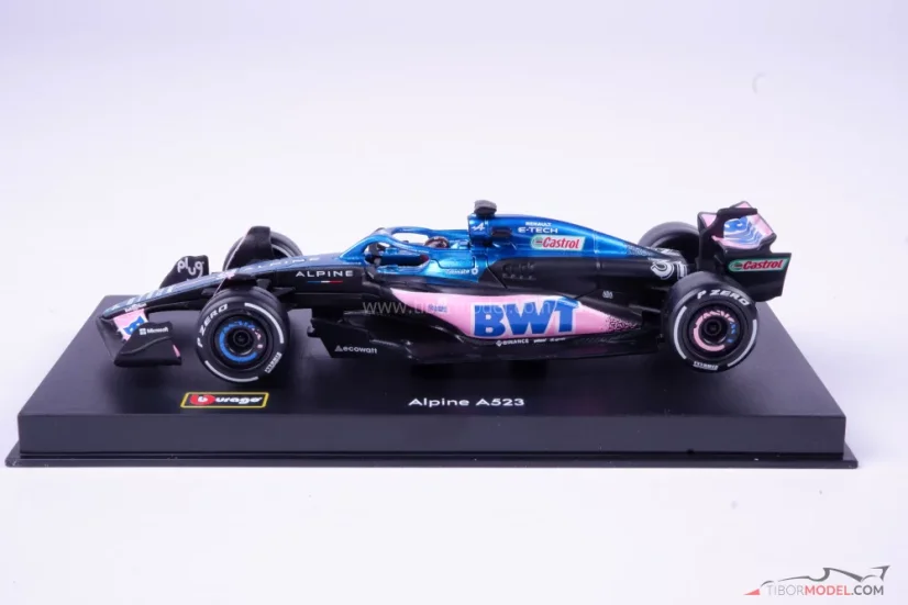Alpine A523 - Esteban Ocon (2023), 1:43 BBurago Signature
