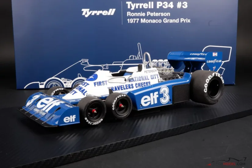 Tyrrell P34 - Ronnie Peterson (1977), VC Monaka, 1:12 TSM