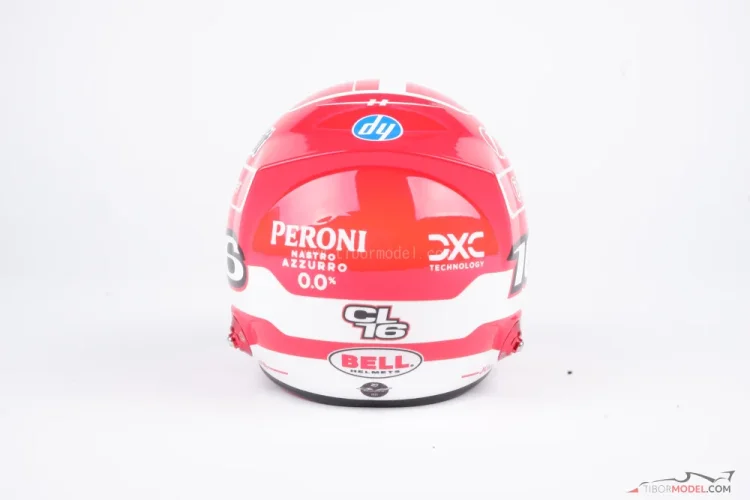 Charles Leclerc 2025 Ferrari mini prilba, 1:2 Bell