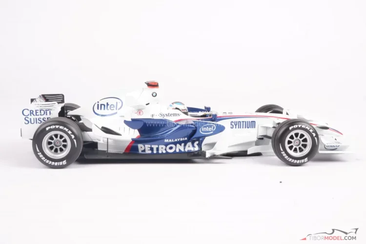 Model car BMW Sauber F1.08 Heidfeld 2008 Minichamps | Tibormodel.com