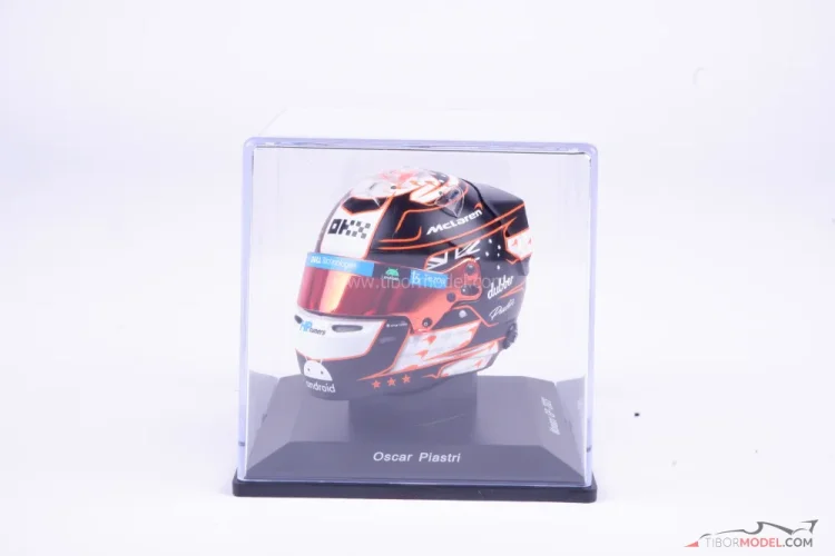 Casque Spark 1/5 Oscar Piastri MCLAREN F1 GP Australie 2024 – Précommande