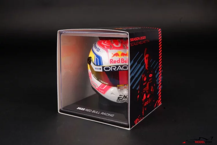 Max Verstappen 2023 Red Bull helmet, 1:4 Schuberth