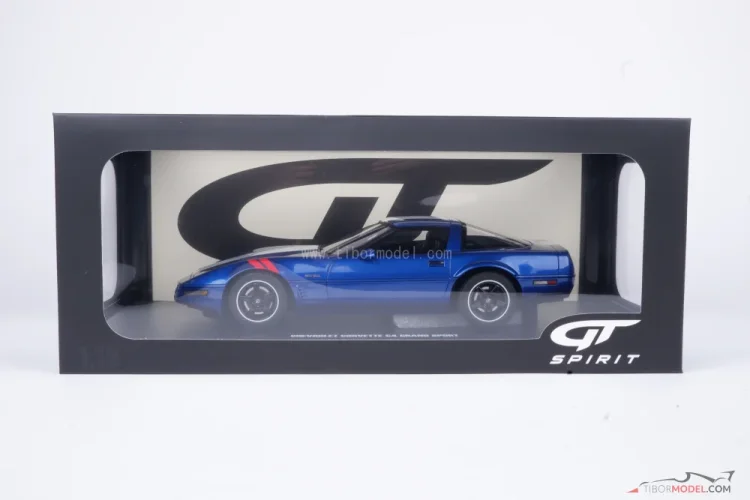 Chevrolet Corvette C4 Gran Sport (1996) modrý, 1:18 GT Spirit
