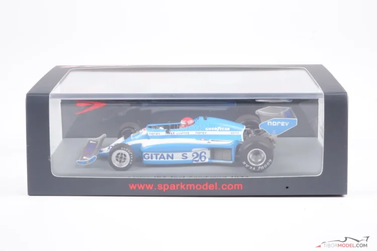 Model Ligier JS7 Lauda, Zandvoort, 1977 1:43 Spark | Tibormodel.com