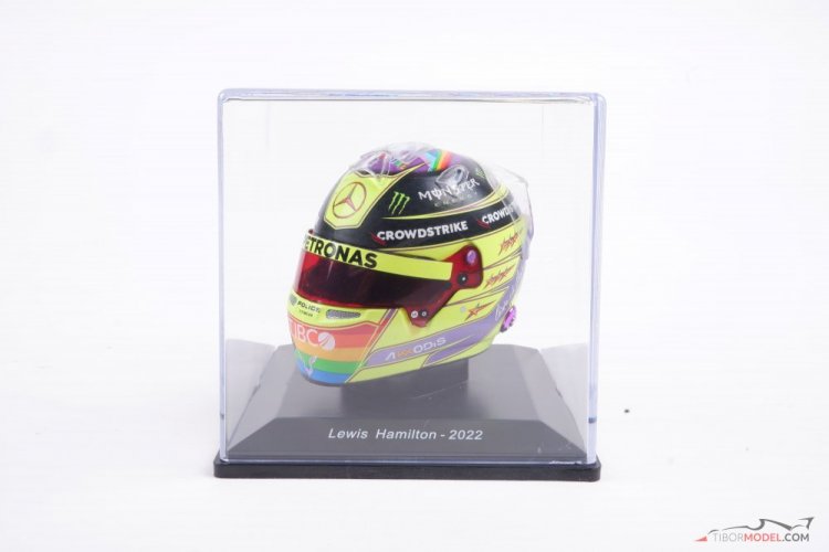 Lewis Hamilton 2022 Canadian GP, Mercedes helmet, 1:5 Spark