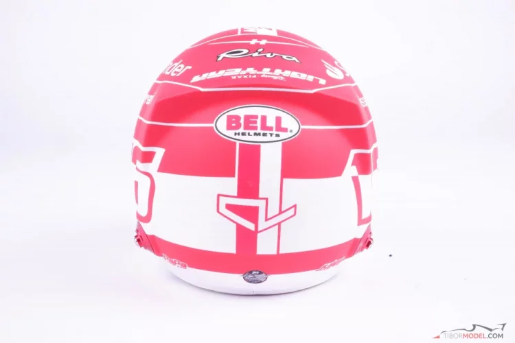 Charles Leclerc 2022 Monaco GP, Ferrari helmet, 1:2 Bell