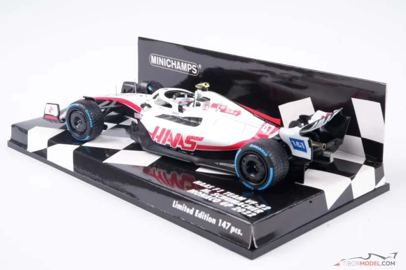 Haas VF-22 - Mick Schumacher (2022), Monaco, 1:43 Minichamps