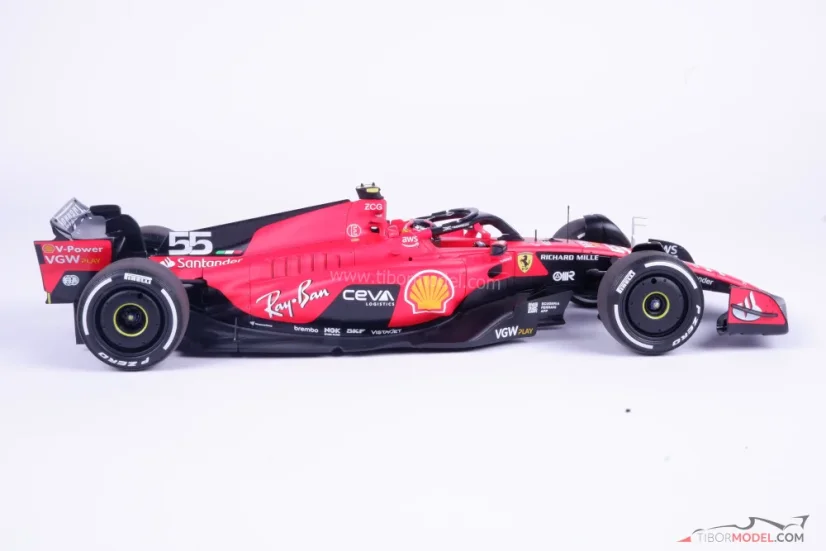 Ferrari SF-23 - Carlos Sainz (2023), Víťaz VC Singapuru, 1:18 BBR