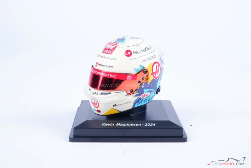 Kevin Magnussen 2024, Haas přilba, 1:5 Spark