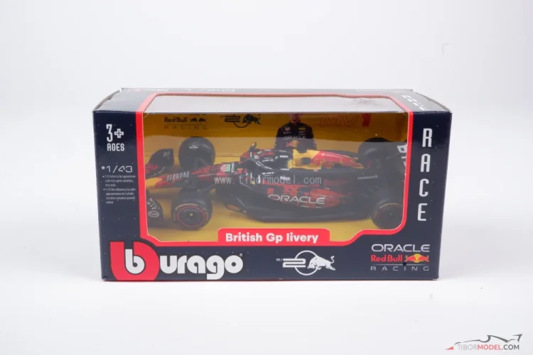Red Bull RB20 - Max Verstappen (2024) Brit Nagydíj, 1:43 BBurago