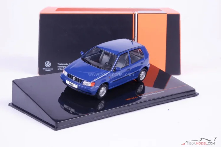 Model VW Polo blue, 1:43 Ixo