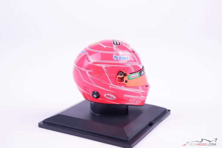 Esteban Ocon 2023 Monaco, Alpine helmet, 1:5 Spark