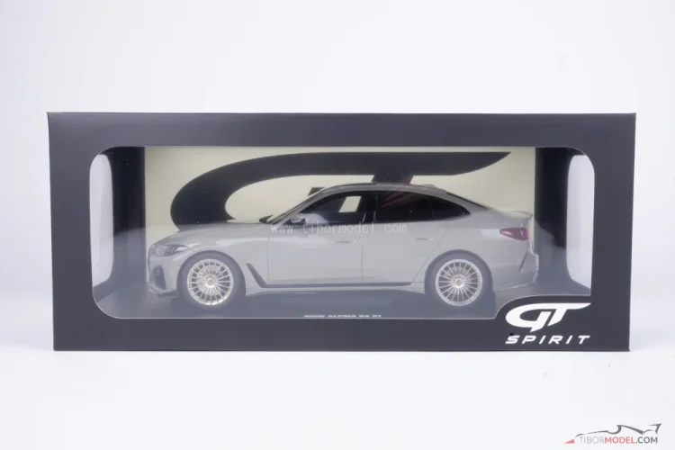 BMW Alpina B4 GT (2024) sivé, 1:18 GT Spirit